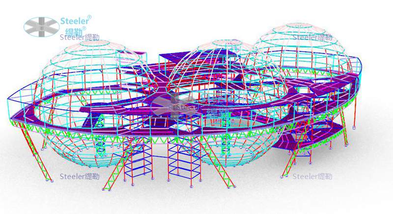 Steel structure optimization